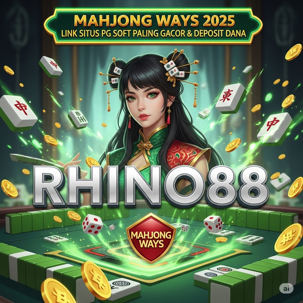 RHINO88 : Mahjong Ways 2025 Link Situs PG Soft Paling Gacor & Deposit Dana